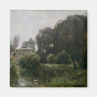 Souvenir der Villa Borghese, 1855