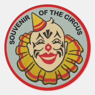 Souvenir des Circus Sticker