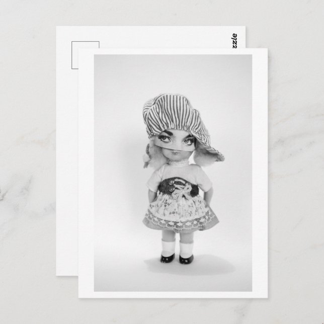 Souvenir Doll - Heidi Postkarte (Vorne/Hinten)