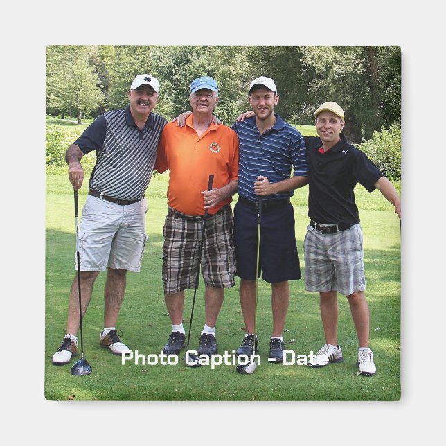 Souvenir Golfer Event Magnet (Vorne)