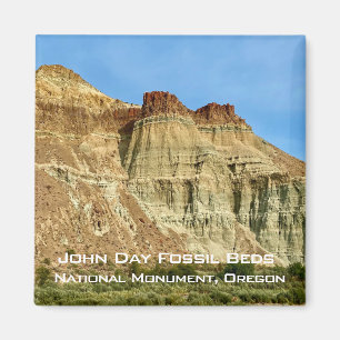 Souvenir Magnet: John Day Fossil Beds, OR Magnet