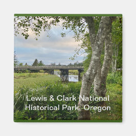 Souvenir Magnet: Lewis & Clark Nat'l Historischer Magnet
