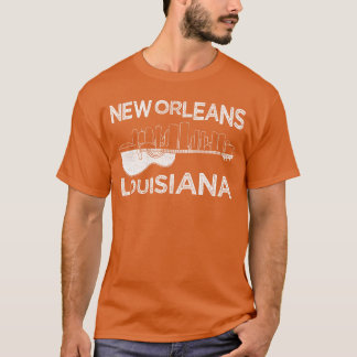 Souvenir New Orleans Gitarrenmusik Louisiana New O T-Shirt
