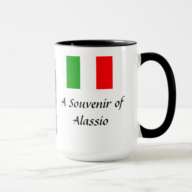 Souvenir Tasse - Alassio, Italien (Rechts)