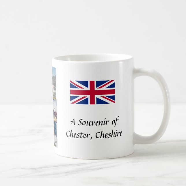 Souvenir Tasse - Chester, Cheshire (Rechts)