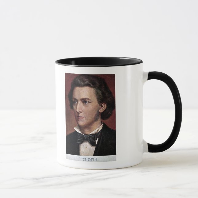 Souvenir Tasse - Chopin (Rechts)