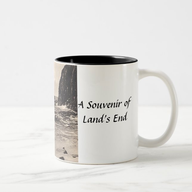 Souvenir-Tasse des Landes Zweifarbige Tasse (Rechts)