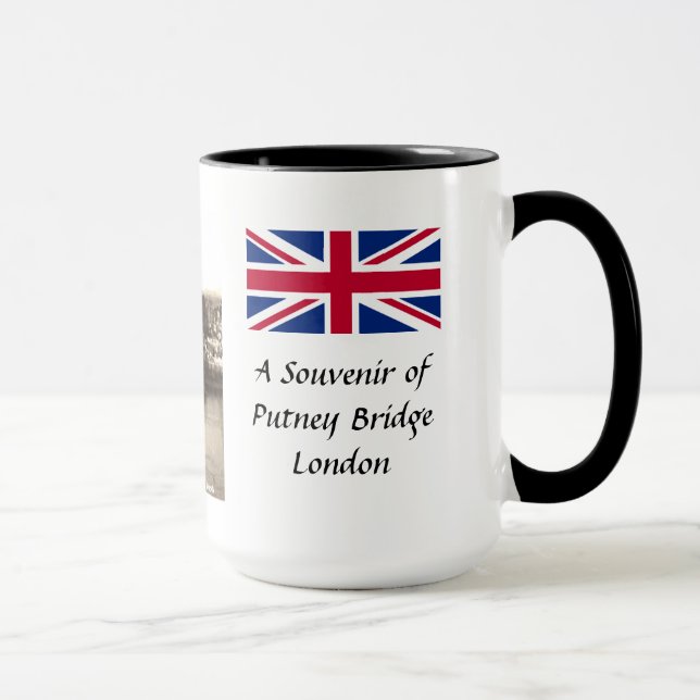Souvenir Tasse - Putney Bridge, London (Rechts)