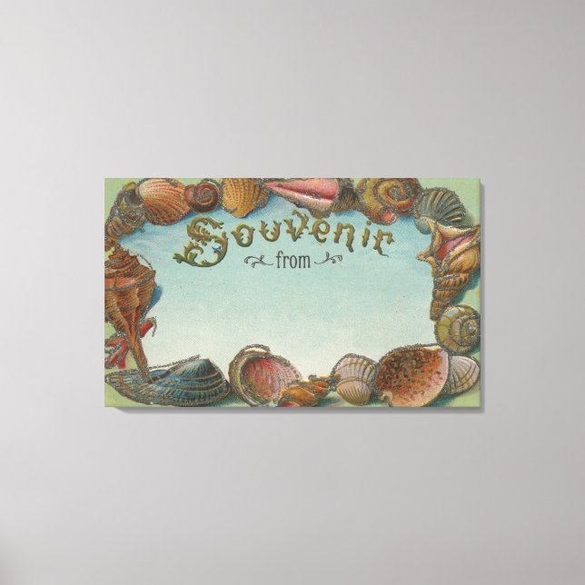 Souvenir von #1 - Jede Stadt, jeder Staat Leinwanddruck (Vorderseite)