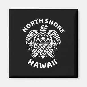 Souvenir von North Shore Oahu Hawaii Hawaiian Surf Magnet