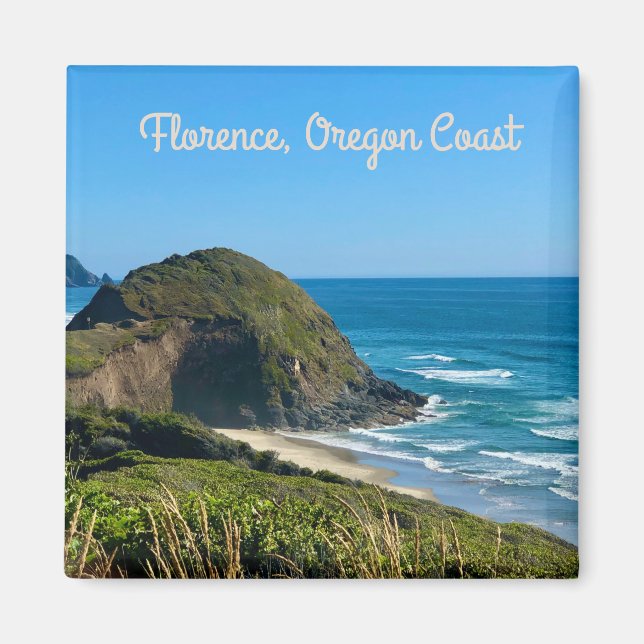 Souvenirmagnete: Florenz, Oregon Küste Magnet (Vorne)