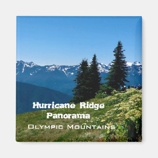 Souvenirmagnete: Hurrikan Ridge-Olympische Mtnas Magnet