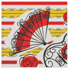 Souvenirs aus Spanisch Stripe Stoff Großdruck