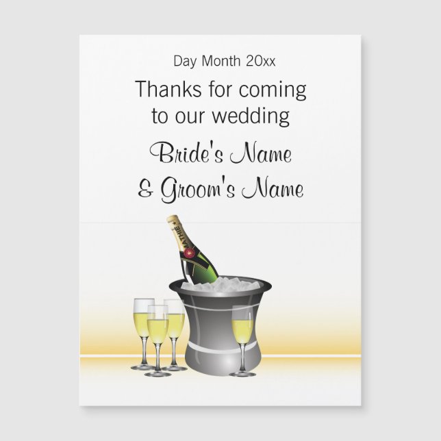 Souvenirs, Geschenke, Geschenke für die Gäste Magnetkarte (Vorderseite)