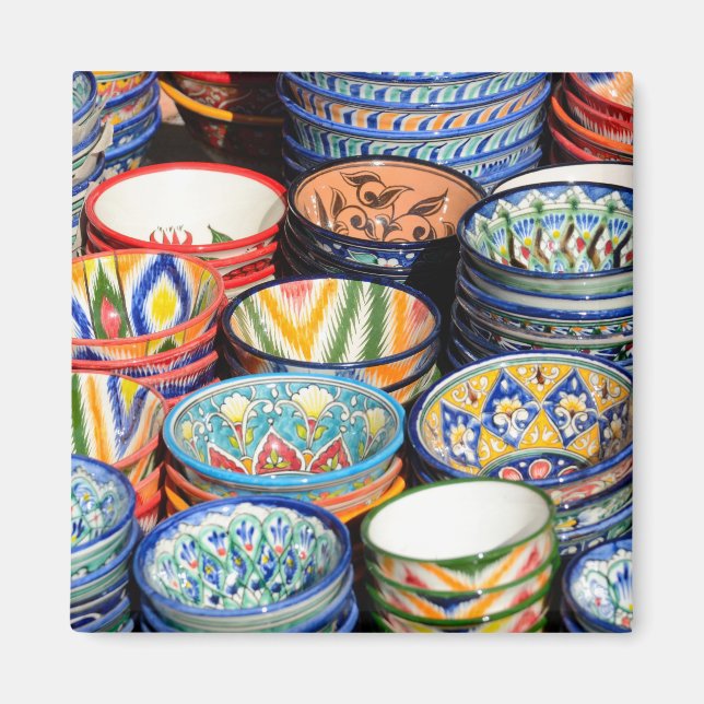 Souvenirs in Usbekistan Magnet (Vorne)