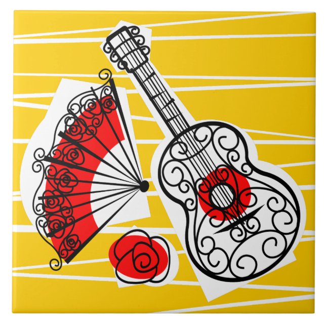 Souvenirs-Keramik Fliese (Vorderseite)