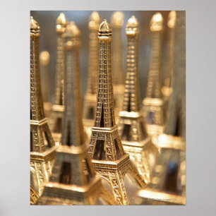 Souvenirs of Eiffel Tower Poster