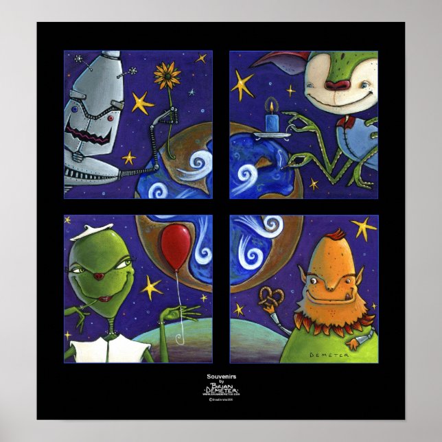 Souvenirs Poster (Vorne)