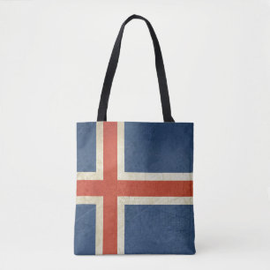 Souveräne Staatsflagge des Grunge von Island