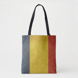 Souveräne Staatsflagge des Grunge von Rumänien
