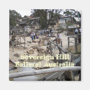 Souveräner Hügel Ballarat Australien Magnet