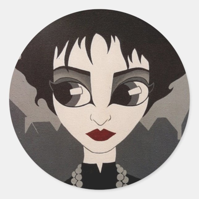 Souxie Rundkleber Runder Aufkleber (Vorderseite)