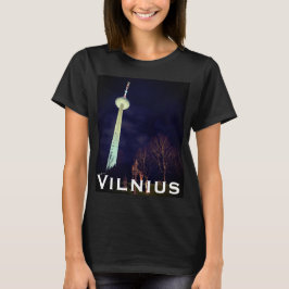 Soviet Era Icon, Modern Day Vibe: Vilnius TV Tower T-Shirt