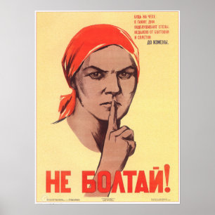 Soviet Propaganda Poster