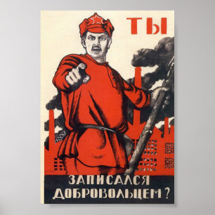 Soviet Propaganda Poster