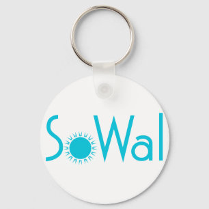 SoWal Südwalton county mit Sun Schlüsselanhänger