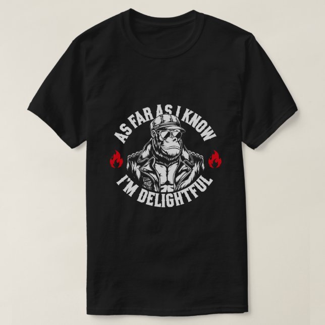 Soweit ich weiß, bin ich ein wunderbarer, lustiger T-Shirt (Design vorne)