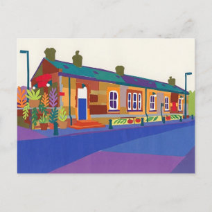 Sowerby Bridge Station Jubiläums-Erfrischungsräume Postkarte
