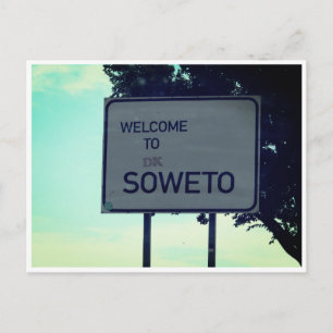 soweto welcome durban postkarte