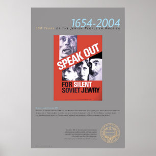 Sowjet Jewry Poster, 1978 Poster