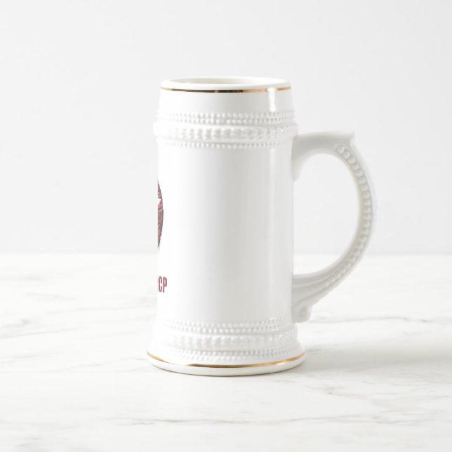 Sowjetische Art Stein Bierglas (Rechts)