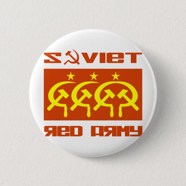 Sowjetische CCCP Rote Armee Button (Vorderseite)
