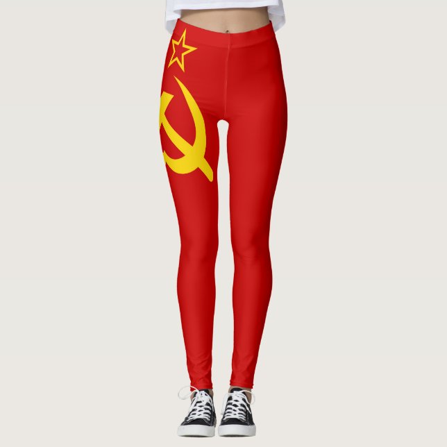 sowjetische Gewerkschaft Leggings (Vorderseite)