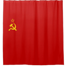 Sowjetische Gewerkschaft (UdSSR) (kommunistischer  Duschvorhang