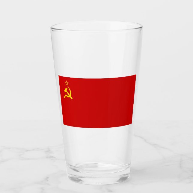Sowjetische Gewerkschaft (UdSSR) (kommunistischer  Glas (Vorderseite)