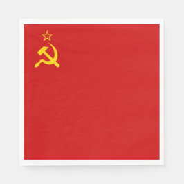 Sowjetische Gewerkschaft (UdSSR) (kommunistischer  Serviette