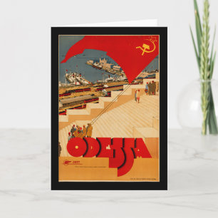 Sowjetische Odessa Ukraine Cccp Ussr Vintage Poste Karte