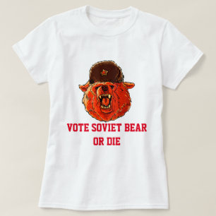 Sowjetischer Bär wählen T-Shirt
