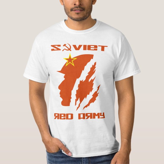 Sowjetischer rote Armee-Soldat T-Shirt (Vorderseite)