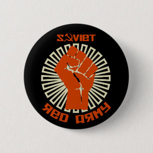 Sowjetisches rote Armee-Wappen Button