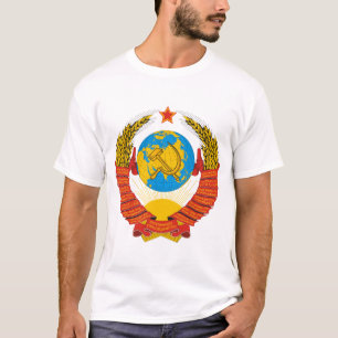 Sowjetisches Wappen das Shirt der Männer