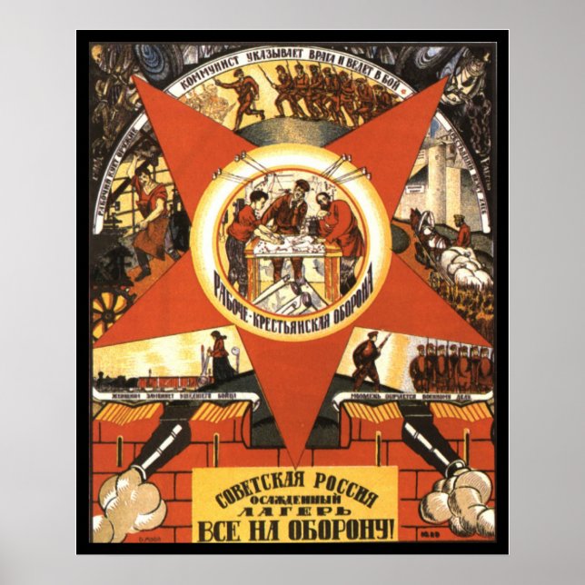 Sowjetunion Poster (Vorne)