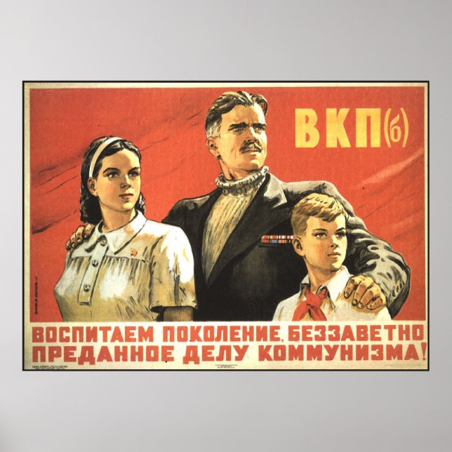 Sowjetunion Poster (Vorne)