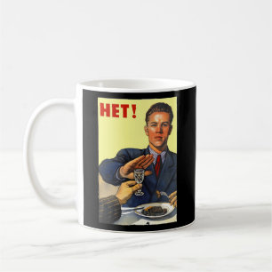 Sowjetunion - Russische Ussa-Propaganda ohne Alkoh Kaffeetasse