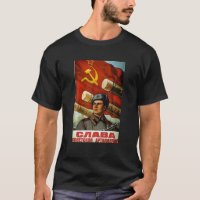 Sowjetunion Shirt UdSSR Propaganda Vintage Poster 