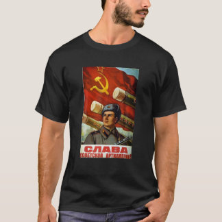 Sowjetunion Shirt UdSSR Propaganda Vintage Poster 